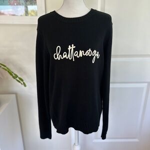 Ellsworth + Ivey Black Chattanooga sweater size L NWOT